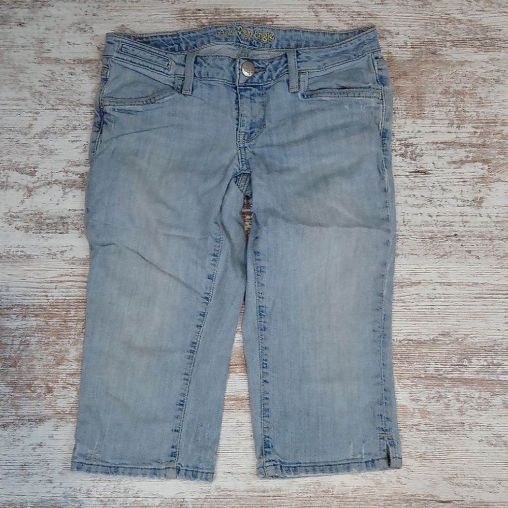 American Eagle Outfitters Distressed Jean Shorts